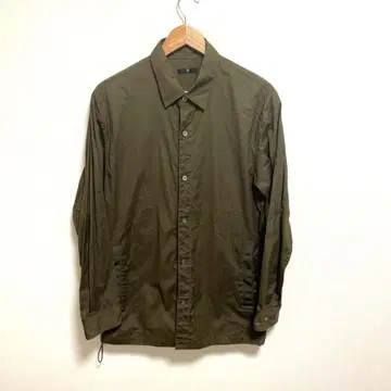UNIQLO +j 오버 사이즈 셔츠 블루종 올리브 카키