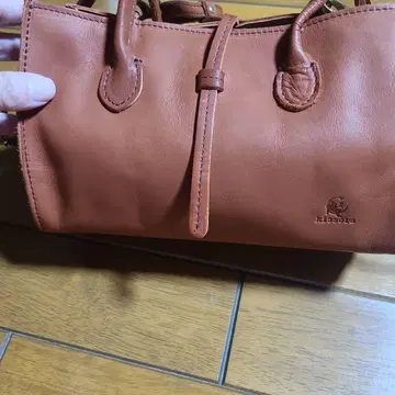kisora 브라운 핸드백 [ 미사용 새상품 ]