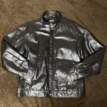 archive Paul Smith leather bomber jacket