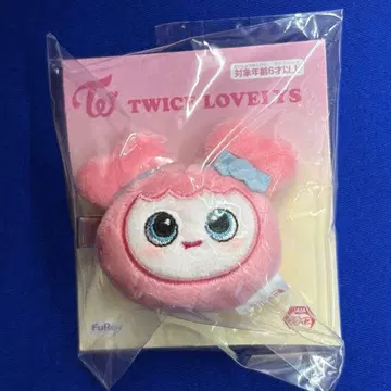 TWICE LOVELYS 봉제 인형 헤어핀 GIGO 모모