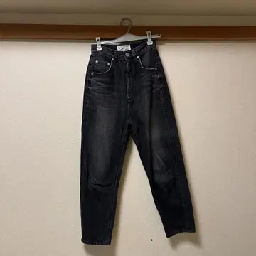 ANOTHER EDITION 블랙 데님 하이웨스트