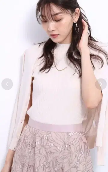 저스길리티 망토풍 앙상블 베이지
