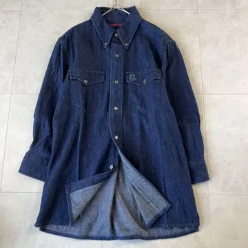새상품급 BLUE BLUE 데님 셔츠 코튼 일본제 사이즈 1