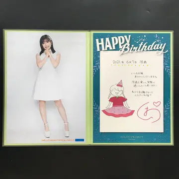 BEYOOOOONDS 니시다 시오리 벌스데이 사진 스탠드