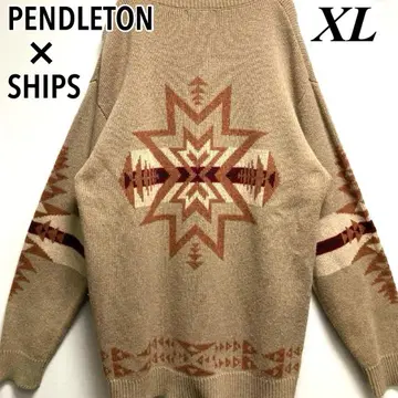 PENDLETON SHIPS 별주 워셔블 릴랙스 핏 니트 XL