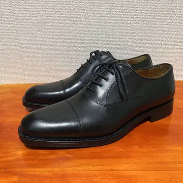 1회 착용 잔카를로 모렐리 스트레이트 팁 신발 24.5cm