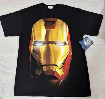 [ 미사용 택 포함 ] MARVEL 아이언맨 T셔츠 대박 프린트 남성용