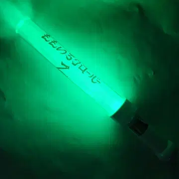 모모이로 클로버 Z 그린 응원봉 반짝이 장식 약 30cm