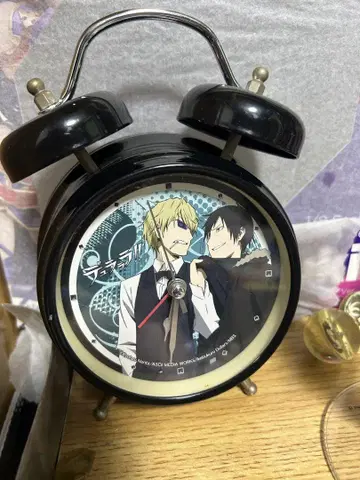 듀라라라!! 오리하라 이자야 & 헤이와지마 시즈오 음성 포함 알람 시계