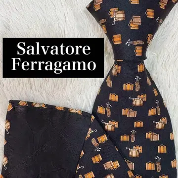 Salvatore Ferragamo 넥타이 비즈니스 N-0704