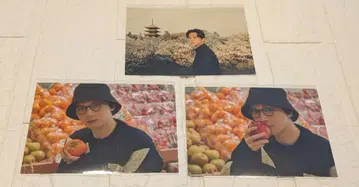 요시자와 료 달력 혜택 브로마이드 L판 사진 3장 세트