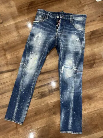 [새상품급] DSQUARED2 데님 팬츠 사이즈 46 남성용