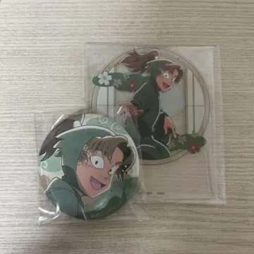 닌타마 란타로 젠포지 잇사쿠 아크릴 스탠드 세가 럭키 쿠지 G상 캔뱃지