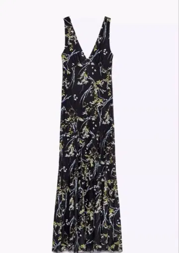 ZARA ZW 플라워 프린트 패턴 원피스 M 이나가키 리오 착용