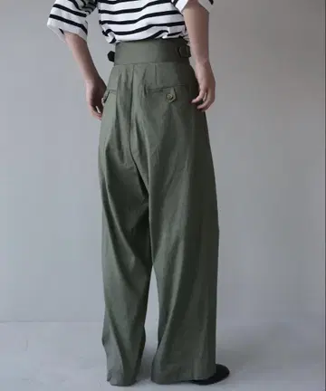 foufou 린넨 그루카 팬츠