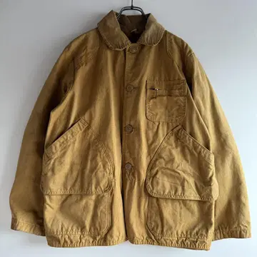 Vintage 70's 헌팅 자켓 빈티지 눈물 탈론 지퍼