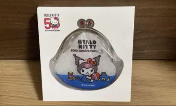헬로키티(HELLO KITTY) 50주년 동전 지갑 쿠로미