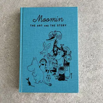새상품급 무민 전시 도록 아트 도서 art moomin