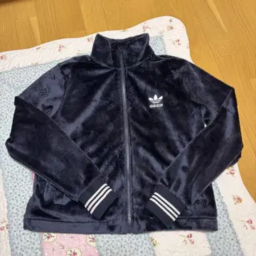 adidas 플리스 자켓 네이비 보들보들