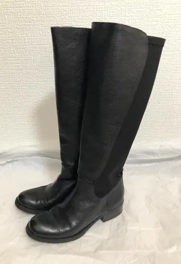 새상품급 NINE WEST 나인 웨스트 롱 부츠 블랙 가죽