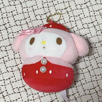 산리오 마이멜로디 딸기 봉제 인형