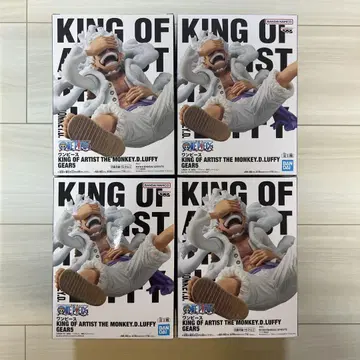 원피스 KING OF ARTIST 루피 니카 4개 세트