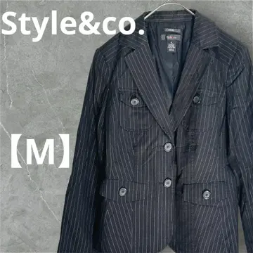 Style&co. 스트라이프 테일러드 자켓 6