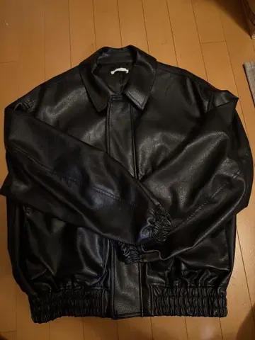 WYM LIDNM 블랙 가죽 자켓 s 사이즈