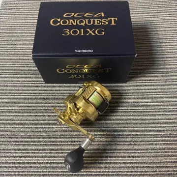 시마노 오시아 콘퀘스트 301XG 왼쪽 회전 베이트 릴 슬로우 지깅