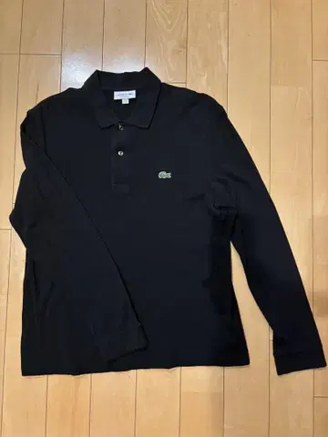 LACOSTE 라코스테 블랙 피케 셔츠 긴팔 L1312