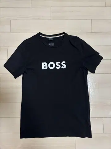 HUGO BOSS 남성용 로고 T셔츠