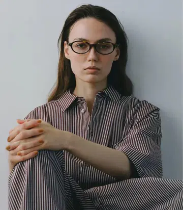 ETRE TOKYO x Zoff Oval Glasses
