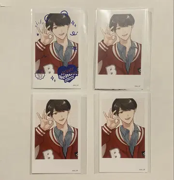 아라타 롯카 츠가 보쿠 보쿠츠가 폴라로이드풍 카드 코타로