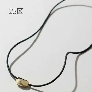 23구 콩 목걸이 골드