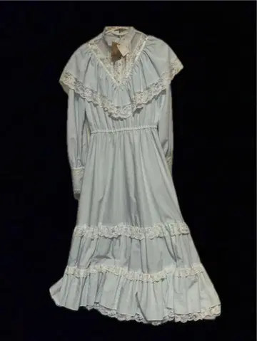 merletage vintage 꽃과 리본이 춤추는 드레스 아이보리