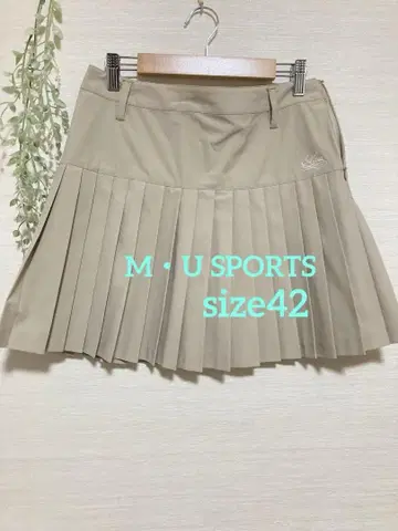 M U SPORTS 골프 플리츠 스커트 size 42
