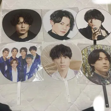 SixTONES 마츠무라 호쿠토 부채 6개