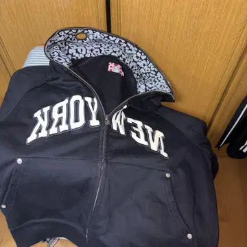 스타 팀 풀 집업 후드티
