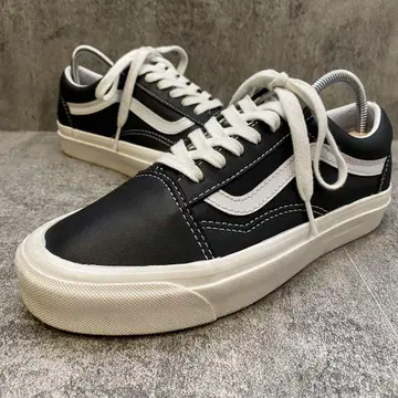 인기 VANS 올드스쿨 가죽 아나하임 [ 23.5 ] 블랙