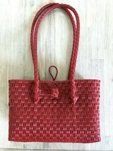 미사용 새상품 MEKEARISA GUMMY BAG Panini 레드