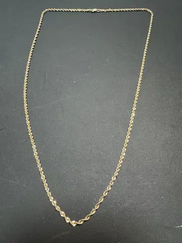 10k 체인 목걸이 약 50cm