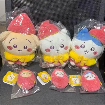 치이카와 (먼작귀) 감자 봉제 인형 마스코트 6세트