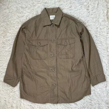 Maison de Beige 밀리터리 셔츠 자켓 9호 카키