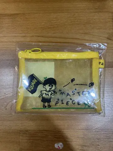 INI XQUARE MASTERPIECE 메쉬 파우치 기무라 마사야