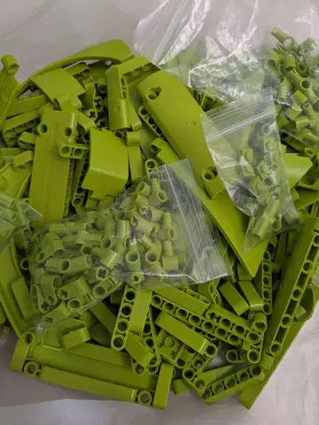 LEGO 테크닉 42115 람보르기니 라임 그린 부품만