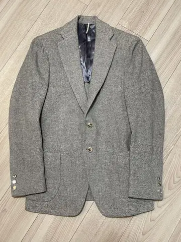 엠즈 블랙 니코짱 버튼 테일러드 자켓