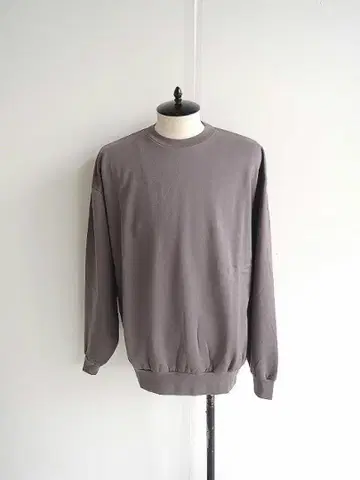 AURALEE ELASTIC HIGH GAUGE SWEAT P/O