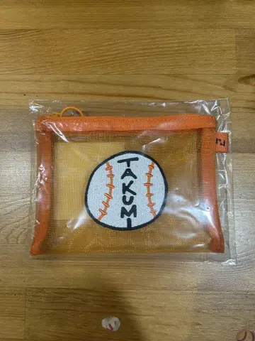 INI XQUARE MASTERPIECE 메쉬 파우치 오자키 타쿠미