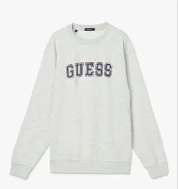 GUESS 그레이 스웨트 셔츠 L 사이즈