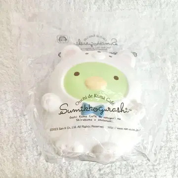 스미코구라시 집에서 곰 카페 스퀴즈 마스코트 펭귄?